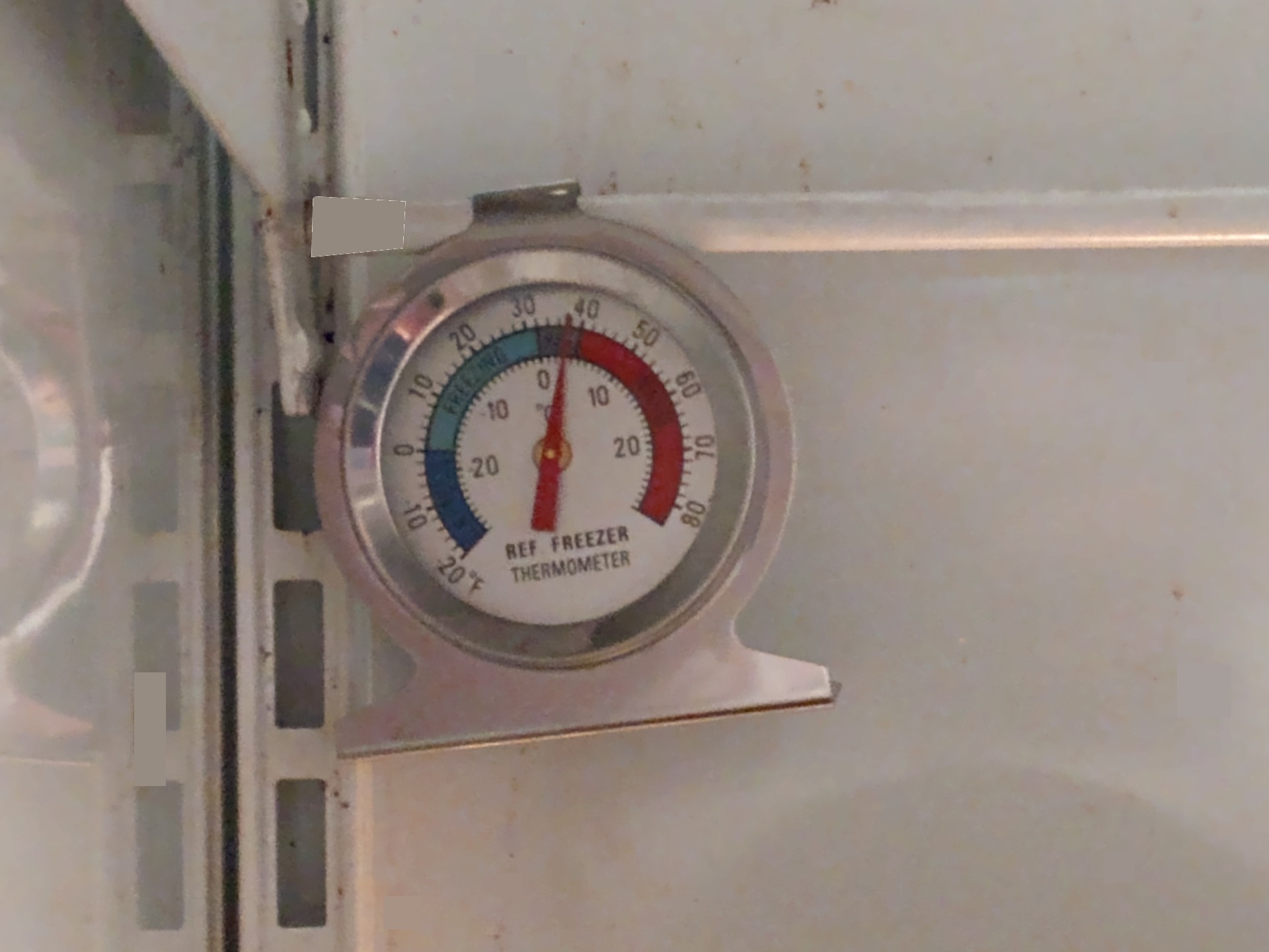 What my fridge thermometer from eBay looks like.
